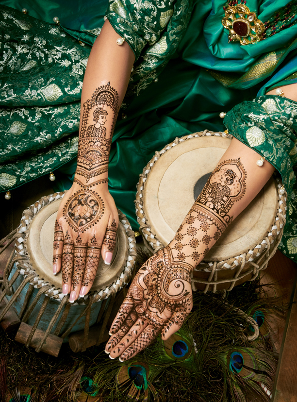 Bridal, Hair, Makeup, Henna