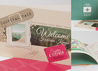 Wedding cards, Invites, Menus