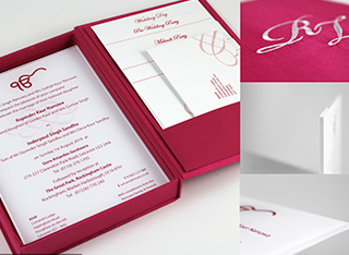 Wedding cards, Invites, Menus