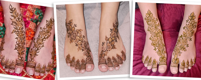 15 Mehndi Ideas For Your Feet That Are Worth Flaunting 