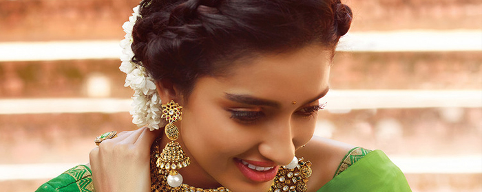 Proof that braids are perfect wedding hair 