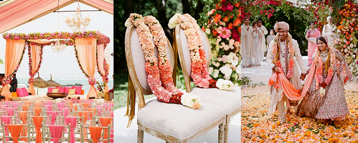 Colour Your Wedding Coral Khush Mag