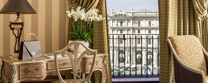 A neo-classical palace in the heart of Rome
