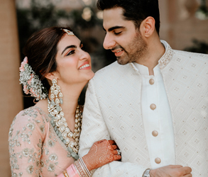 Real Wedding, Indian Wedding, Intimate Wedding