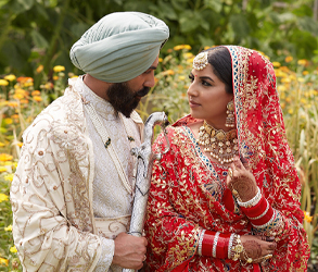 Saran Kohli, UK Wedding, Designer