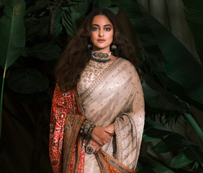 Sonakshi Sinha, Bollywood, Ansab Jahangir, Saree, Indian Bride, Heeramandi