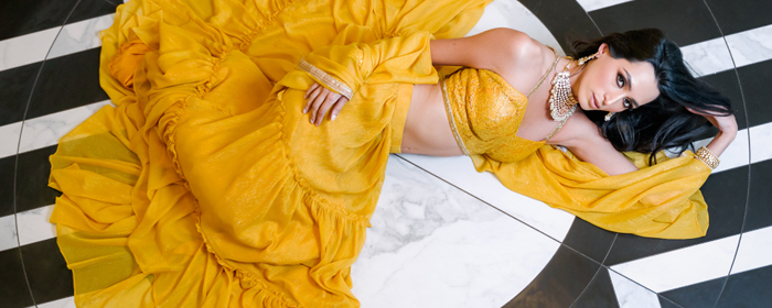 6 Head-turning Floral Lehengas From Deesh’s New Collection