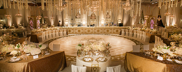 Gold and glamour