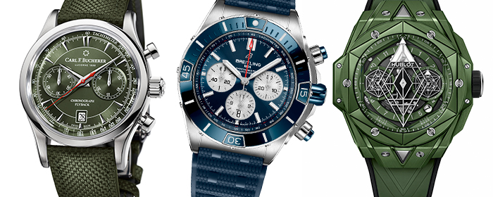 The Best Blue And Green Watches For Grooms That Money Can Buy